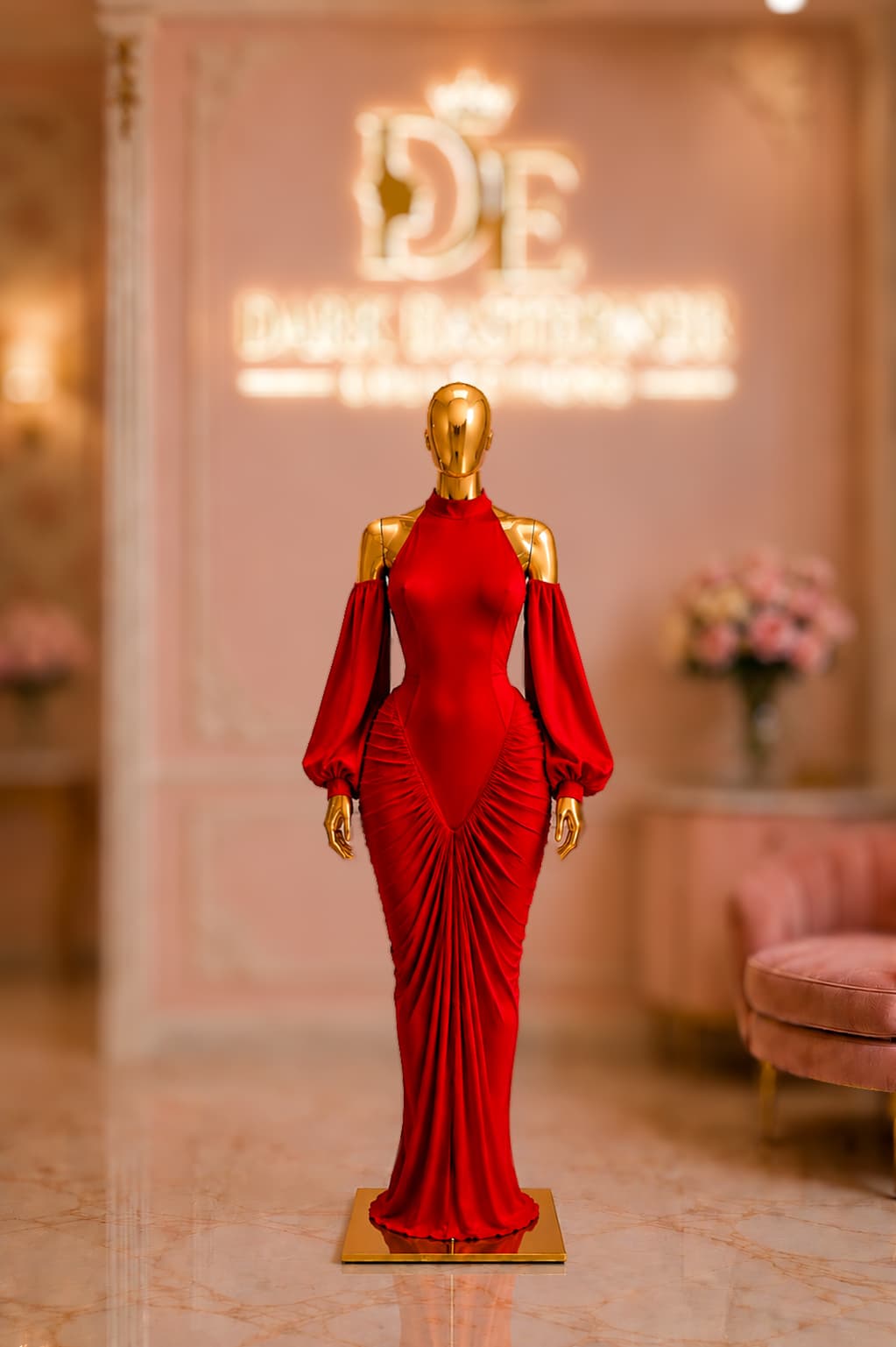 The sculpted Grace dress