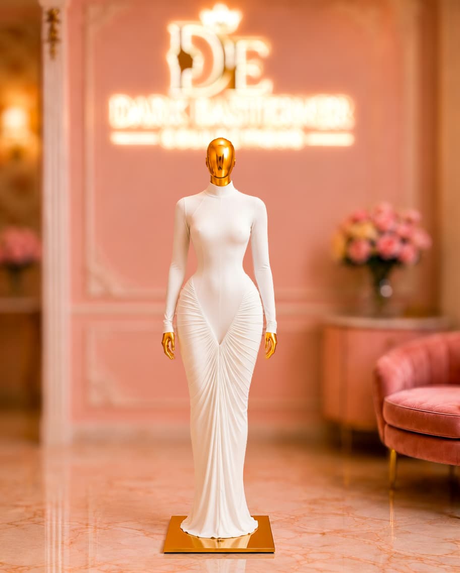 Ethereal Sculpt Gown