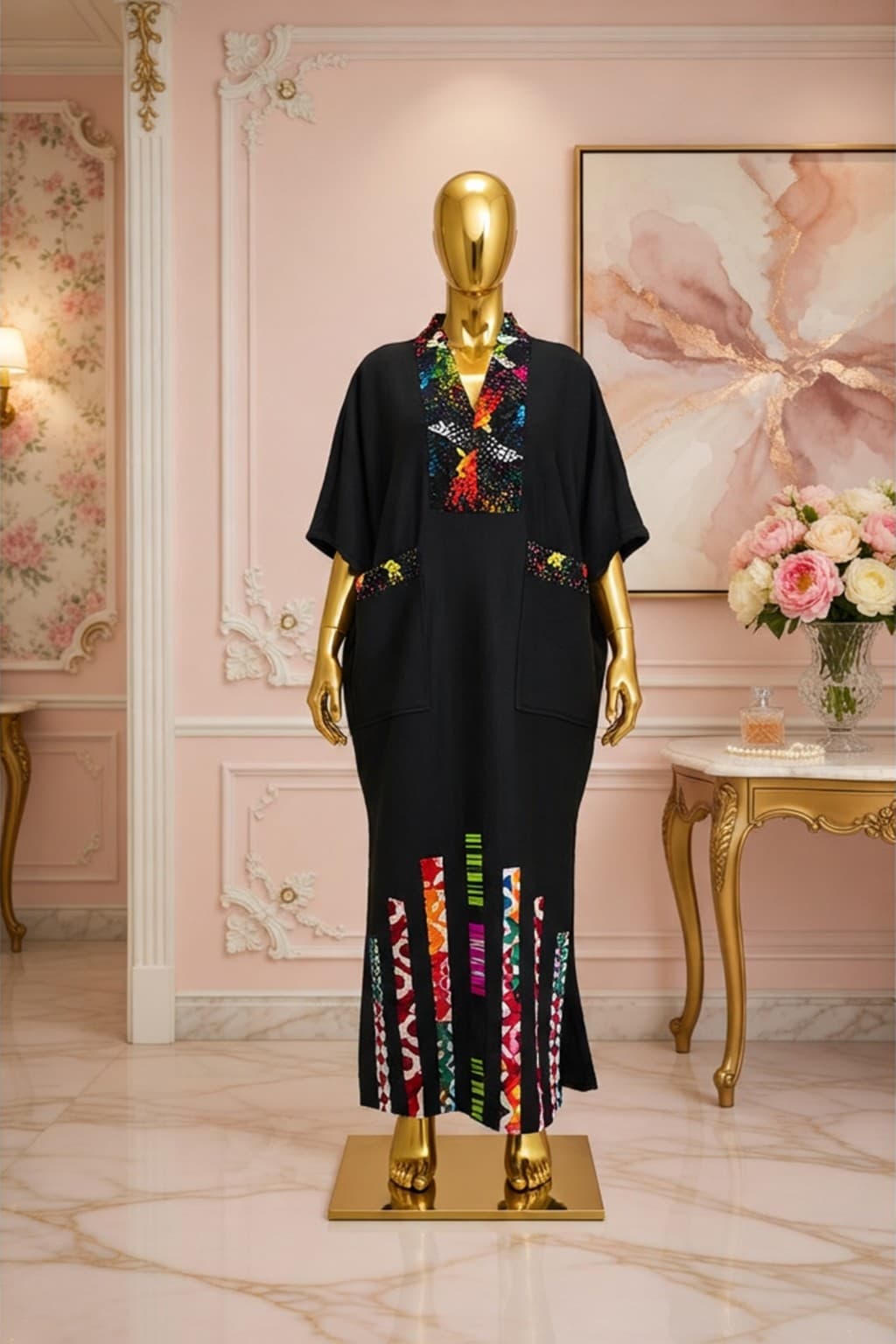 Midnight Mosaic Kaftan